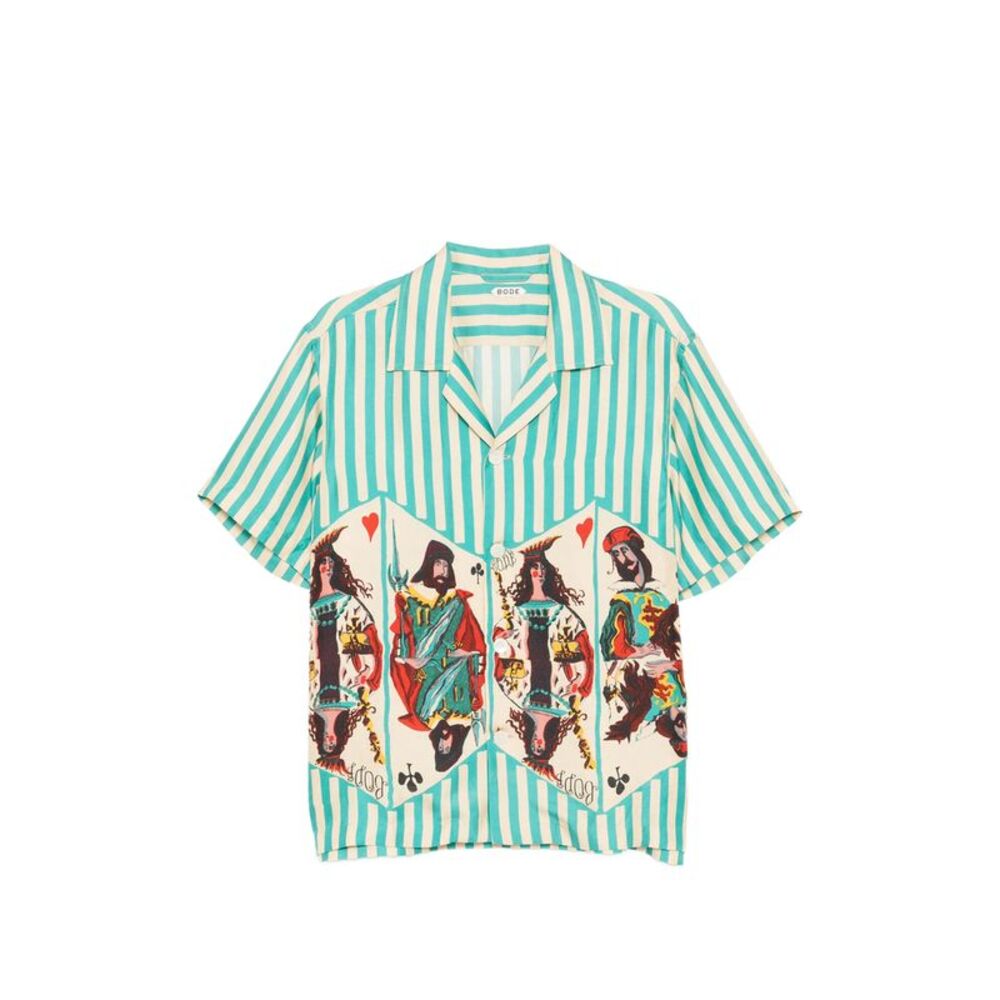 Bode Green Shirts Men